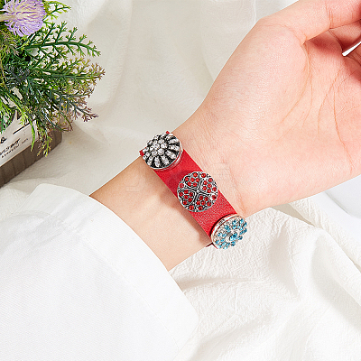 Imitation Leather Cord Bracelets BJEW-PH0004-06-1