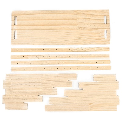 4-Tier Wood Earring Displays EDIS-G016-01C-1