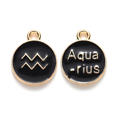 Alloy Enamel Pendants LS-X-ENAM-S124-01A-08J-1