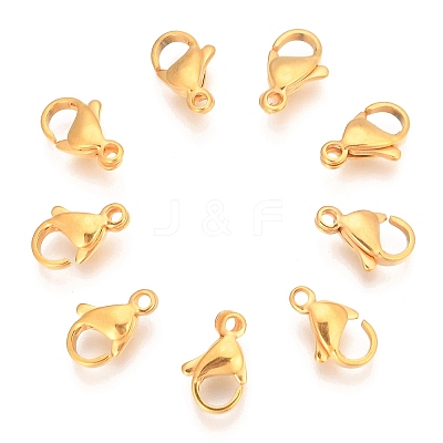 304 Stainless Steel Lobster Claw Clasps LS-STAS-T040-PJ212-11-1