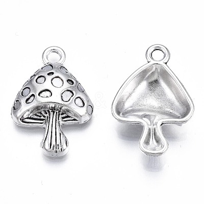 Tibetan Style Alloy Pendants TIBE-T010-40AS-1