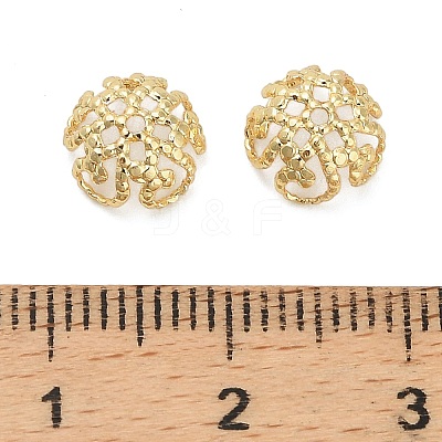 Brass Bead Caps KK-A276-03G-1