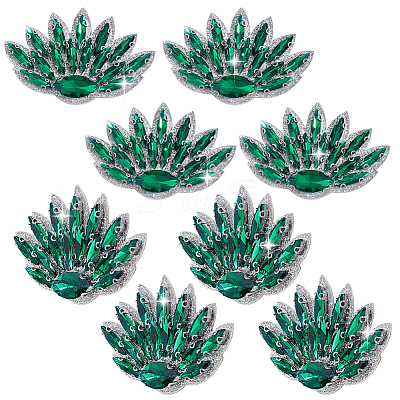 Glass Clothing Patches PATC-WH0028-025D-1