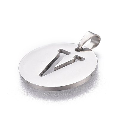 Non-Tarnish 201 Stainless Steel Pendants STAS-L221-33V-1