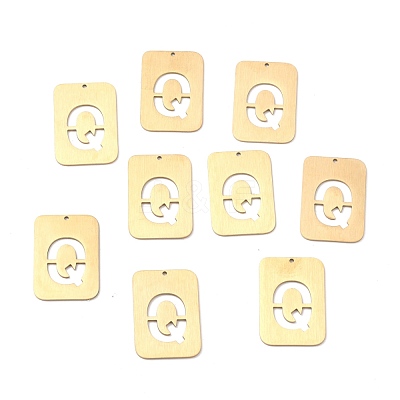 Ion Plating(IP) 304 Stainless Steel Pendants STAS-K216-49Q-G-1
