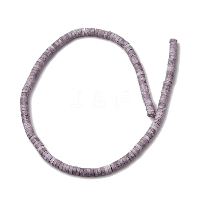 Matte Porcelain Heishi Wheel Beads Strands PR-CBA03B0-03D-1