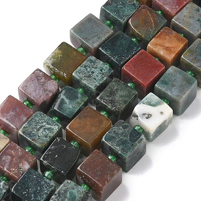Natural Indian Agate Beads Strands G-D338-A15-1