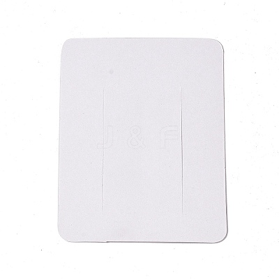 Rectangle Paper Hair Clip Display Cards CDIS-C004-03E-1