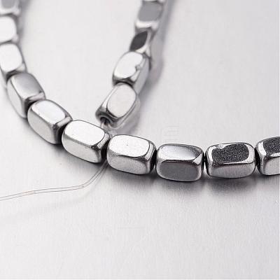 Electroplate Non-magnetic Synthetic Hematite Bead Strands G-F300-40B-01-1