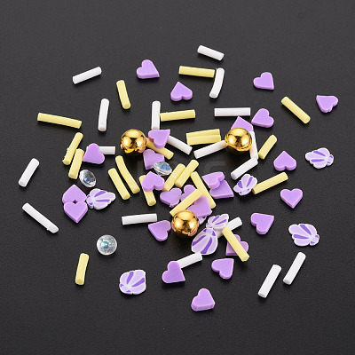 Handmade Polymer Clay Cabochons CLAY-N006-152-1