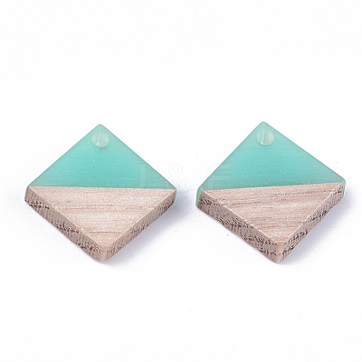 Resin & Wood Pendants RESI-S358-31E-1