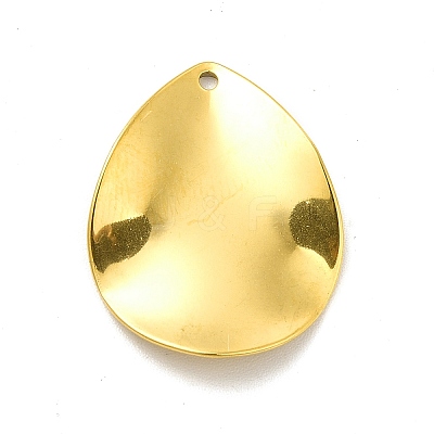 Ion Plating(IP) 201 Stainless Steel Pendants STAS-G296-06G-1