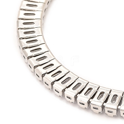 Adjustable Brass Micro Pave Cubic Zirconia Tennis Bracelets BJEW-F416-03P-1