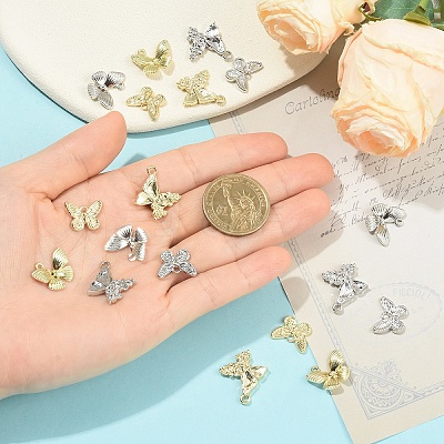 18Pcs 6 Styles Alloy Pendants FIND-YW0011-81-1