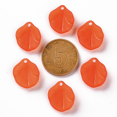 Transparent Frosted Acrylic Pendants MACR-S371-02A-726-1