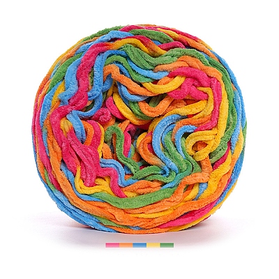 Segment Dyed Super Bulky Cotton Yarn PW-WG3CF0F-17-1