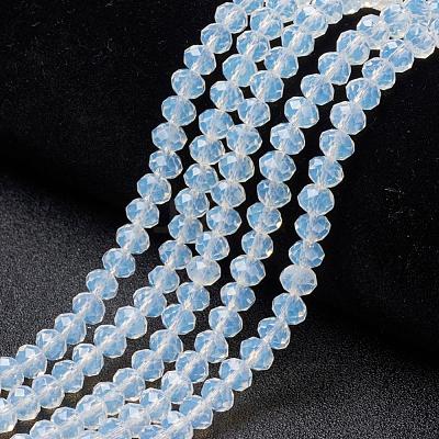 Glass Beads Strands EGLA-A034-J4mm-D06-1