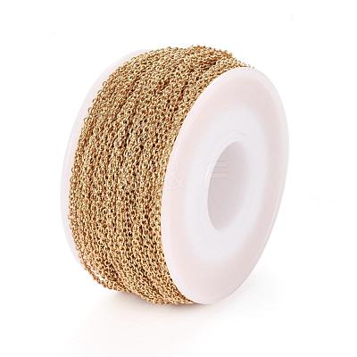 Ion Plating(IP) 304 Stainless Steel Cable Chains CHS-H009-04G-1