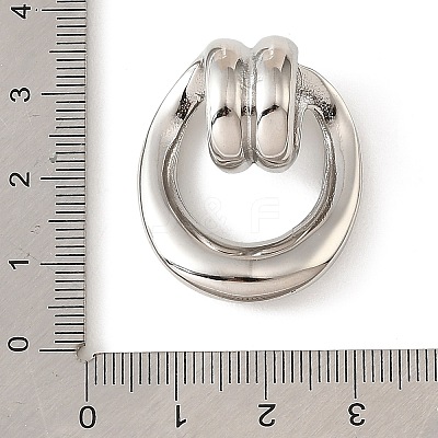 304 Stainless Steel Pendants STAS-Z205-02P-1