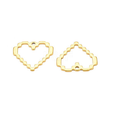 Ion Plating(IP) 201 Stainless Steel Pendants STAS-T063-173G-1