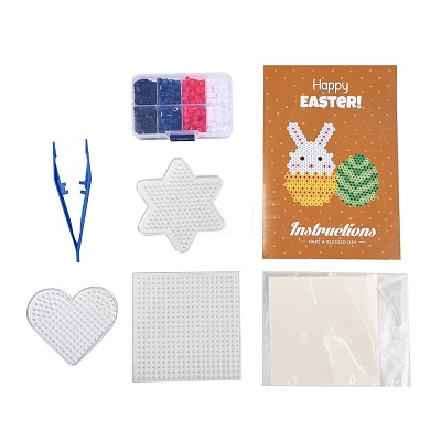 4 Colors DIY Fuse Beads Kit DIY-X0295-02C-5mm-1