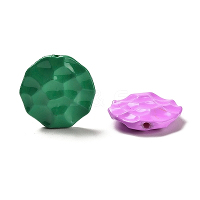 Baking Paint Acrylic Beads MACR-M036-12-1
