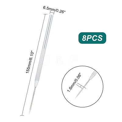 8Pcs Polymer Clay Sculpture Tool DIY-UN0004-15-1