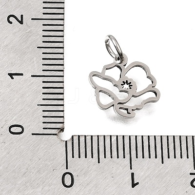 304 Stainless Steel Charms SA-CBA4CE0-01P-I-1