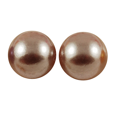 ABS Plastic Imitation Pearl Cabochons SACR-S738-6mm-Z49-1