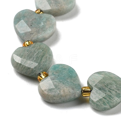 Natural Amazonite Beads Strands G-B044-B14-01-1