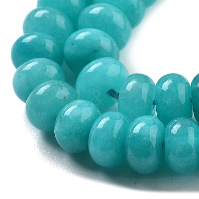Natural White Jade Beads Strands G-E507-01U-1