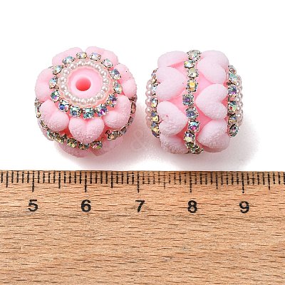 Rwsin & Acrylic & ABS Imitation Pearl Beads RE-CBA1913-03A-1