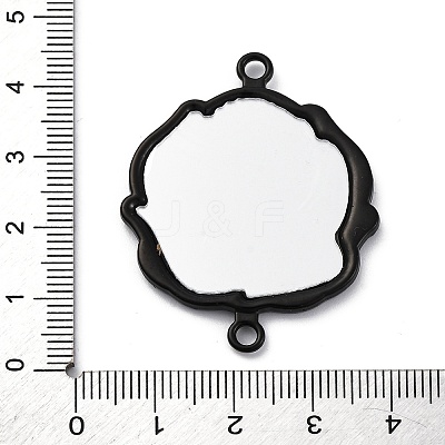 Double-faced Glass Mirror Connector Charms FIND-Z073-01EB-01-1