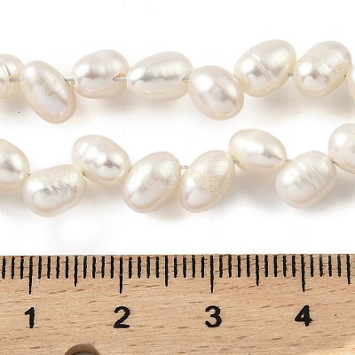 Natural Cultured Freshwater Pearl Beads Strands PEAR-A006-22-1