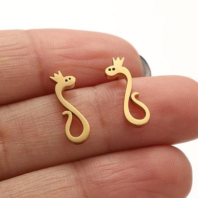 304 Stainless Steel Studs Earring PW23042503427-1