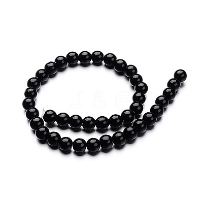 Glass Round Bead Strands GLAA-I028-6mm-02-1