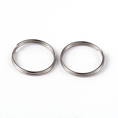 Tarnish Resistant 304 Stainless Steel Split Rings STAS-L176-18-1