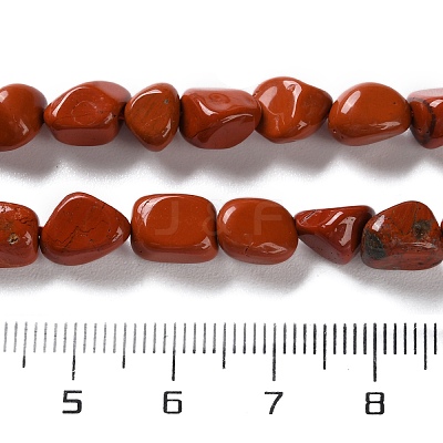 Natural Red Jasper Beads Strands G-P497-01C-54-1
