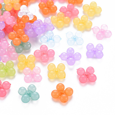 Transparent Acrylic Beads MACR-S373-02E-1