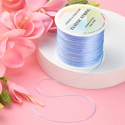 Flat Elastic Crystal String EW-YW0001-0.8mm-02H-1