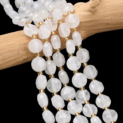Natural Quartz Crystal Beads Strands G-C116-A186-02-1
