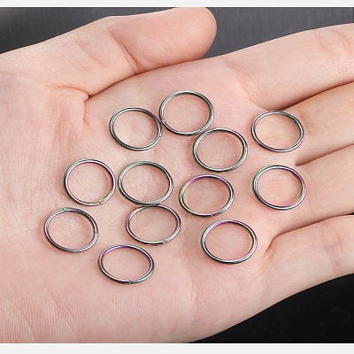 316L Surgical Stainless Steel Hoop Cartilage Earrings WGB51CA-13-1