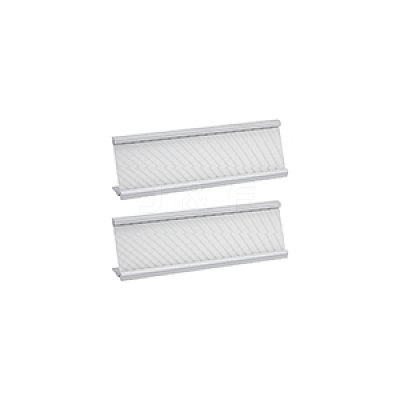 L-shaped Aluminum Alloy Name Brand Holders AJEW-WH0009-89-1