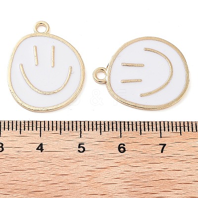 Alloy Enamel Pendants PALLOY-S192-03G-1