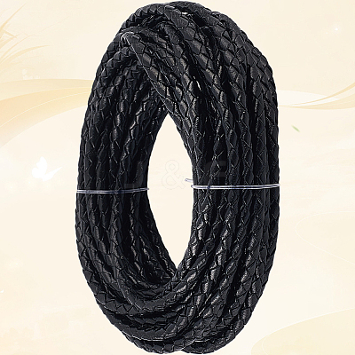 5 Yards Braided Leather Cord WL-CL0001-02A-1