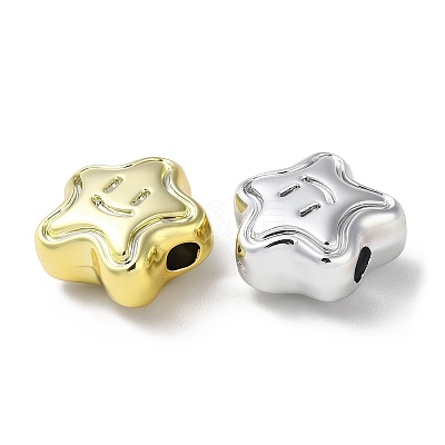 UV Plating Acrylic Beads X-MACR-K351-13-1
