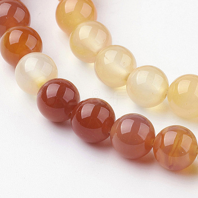 Natural Carnelian Beads Strands G-G735-64-8mm-1