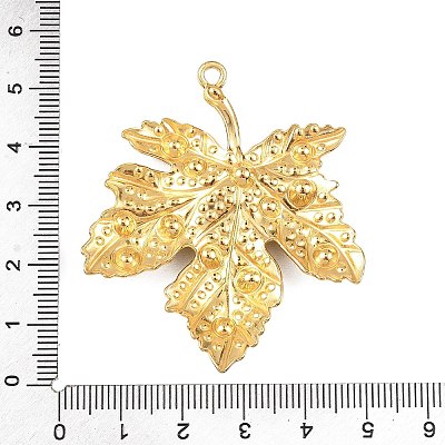 304 Stainless Steel with Rhinestone Big Pendants STAS-Z186-02G-02-1