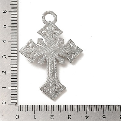 Alloy with Ruby Rhinestone Big Pendants FIND-G067-15A-P-1