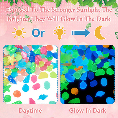 Glow in The Dark Rocks LUMI-TA0001-03-1